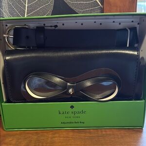 Kate Spade Black Adjustable Belt Bag